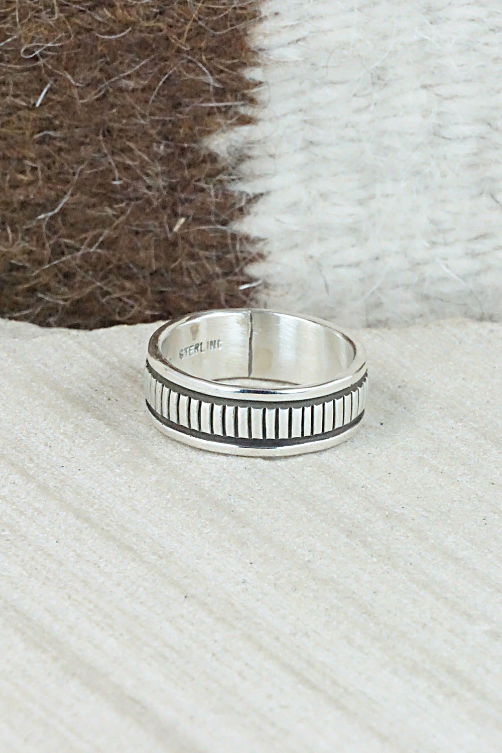 Sterling Silver Ring - Bruce Morgan - Size 7