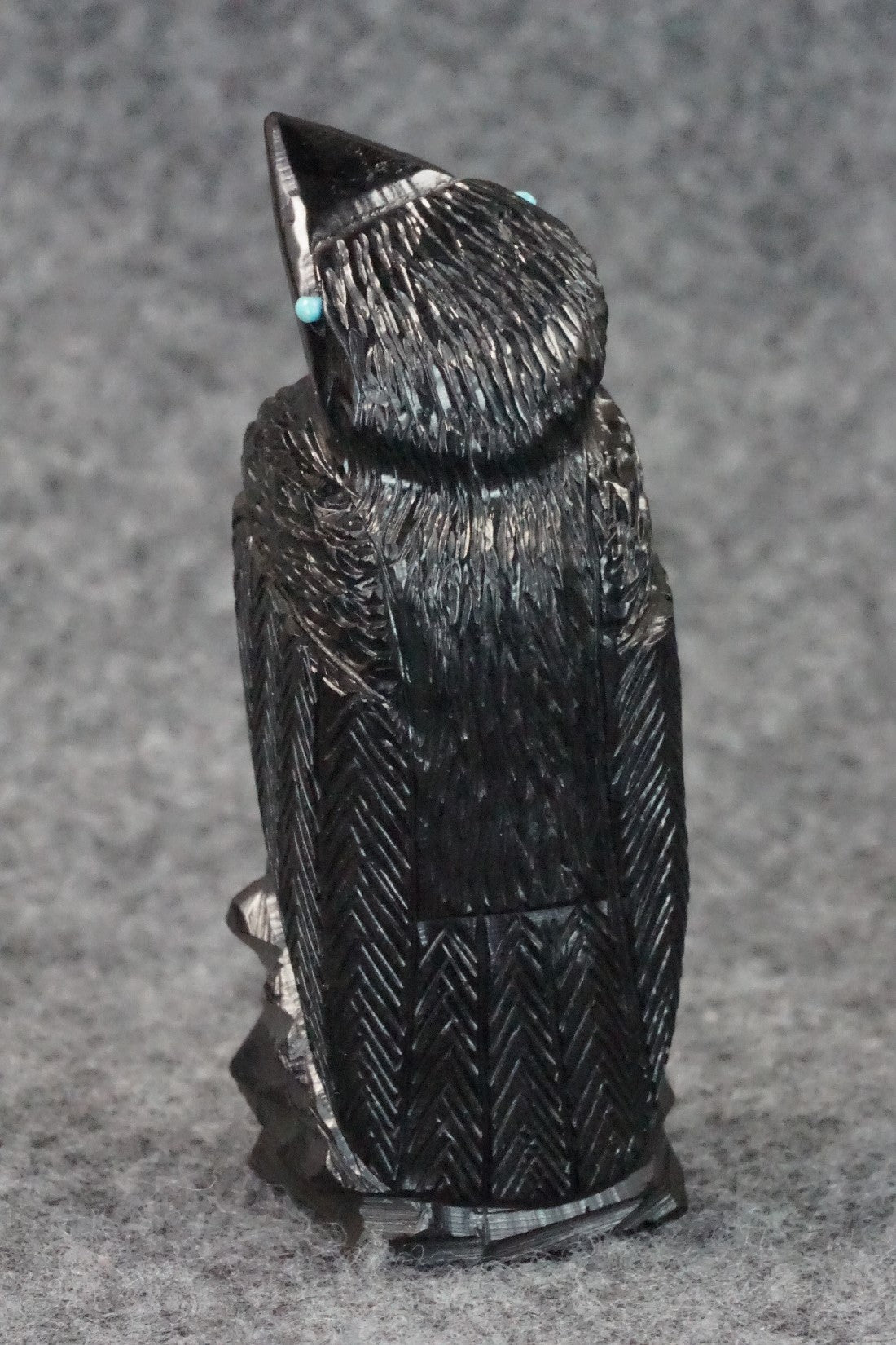 Crow Zuni Fetish Carving - Mike Tucson