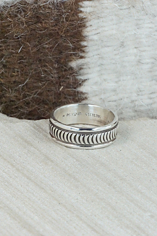 Sterling Silver Ring - Bruce Morgan - Size 8