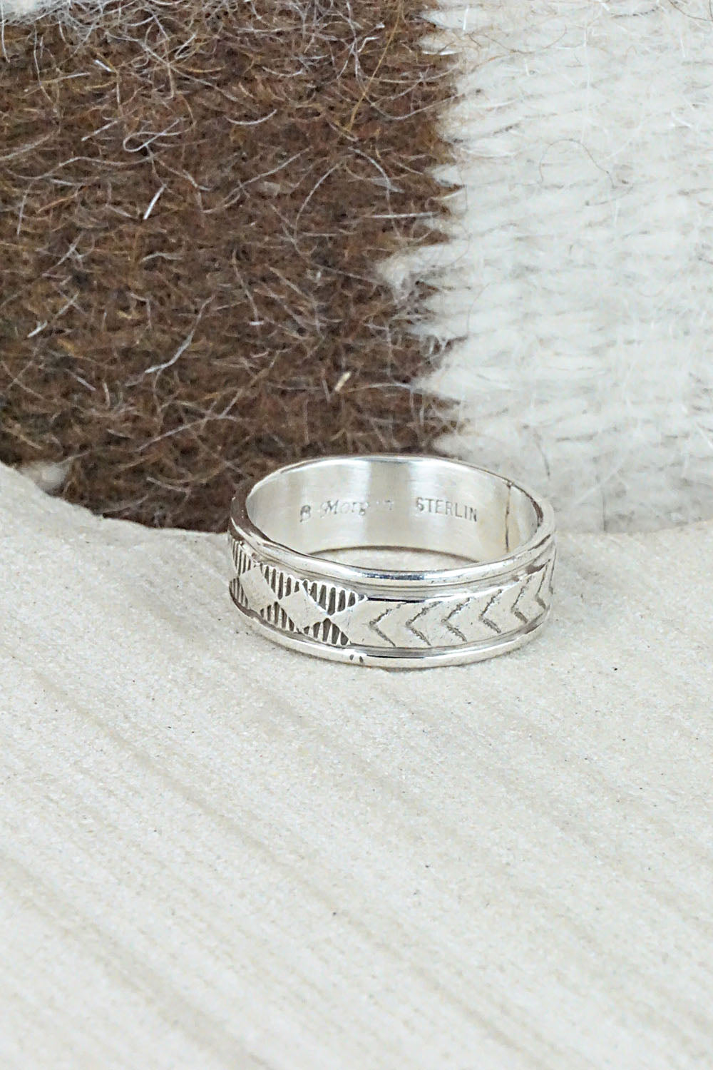 Sterling Silver Ring - Bruce Morgan - Size 9