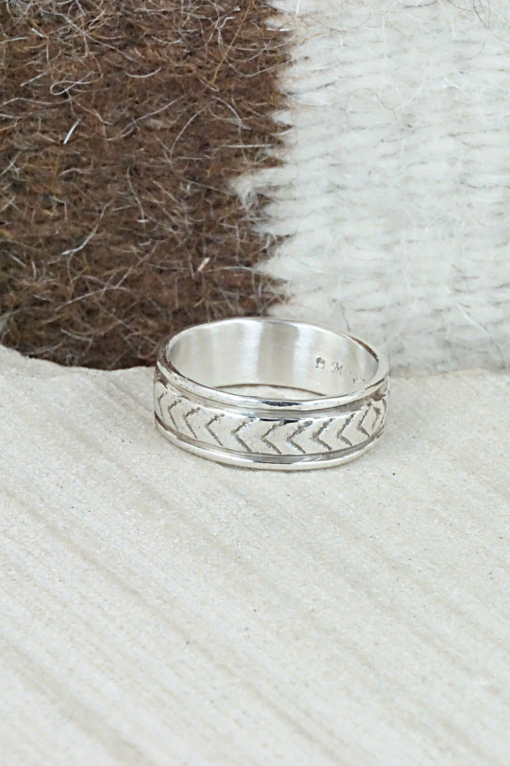 Sterling Silver Ring - Bruce Morgan - Size 9
