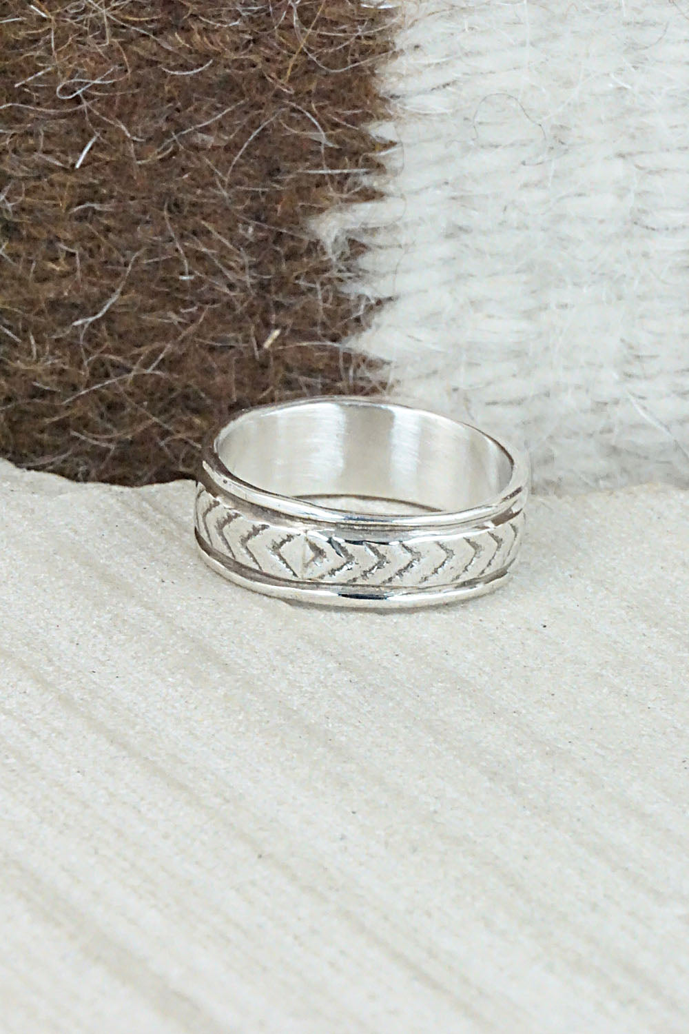 Sterling Silver Ring - Bruce Morgan - Size 9