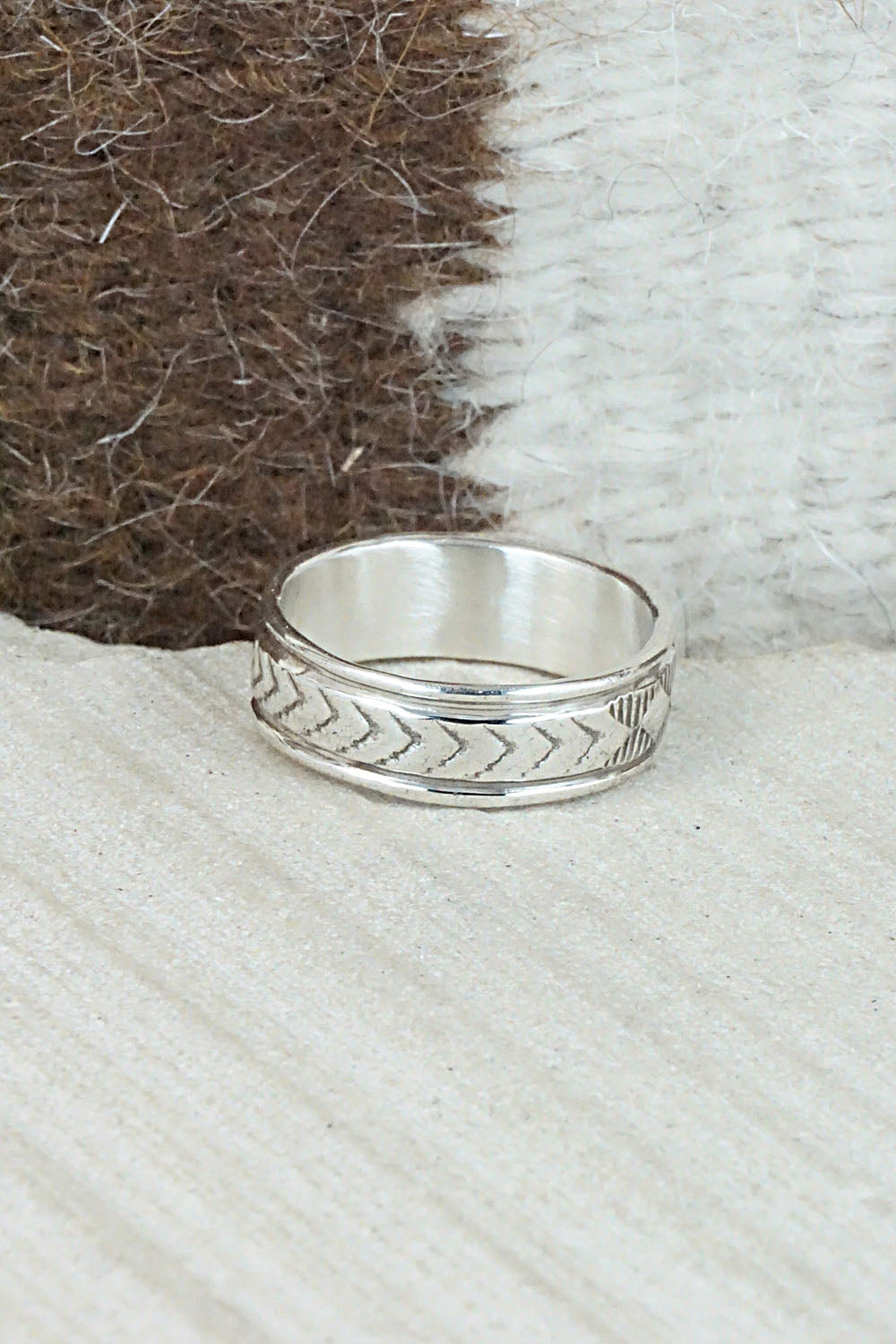 Sterling Silver Ring - Bruce Morgan - Size 9
