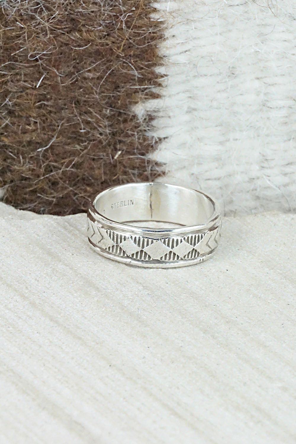 Sterling Silver Ring - Bruce Morgan - Size 9