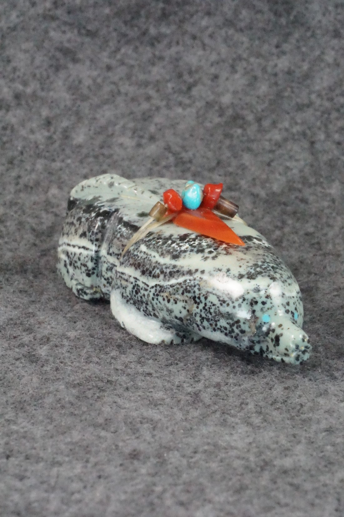 Mole Zuni Fetish Carving - Alex Tsethlikai