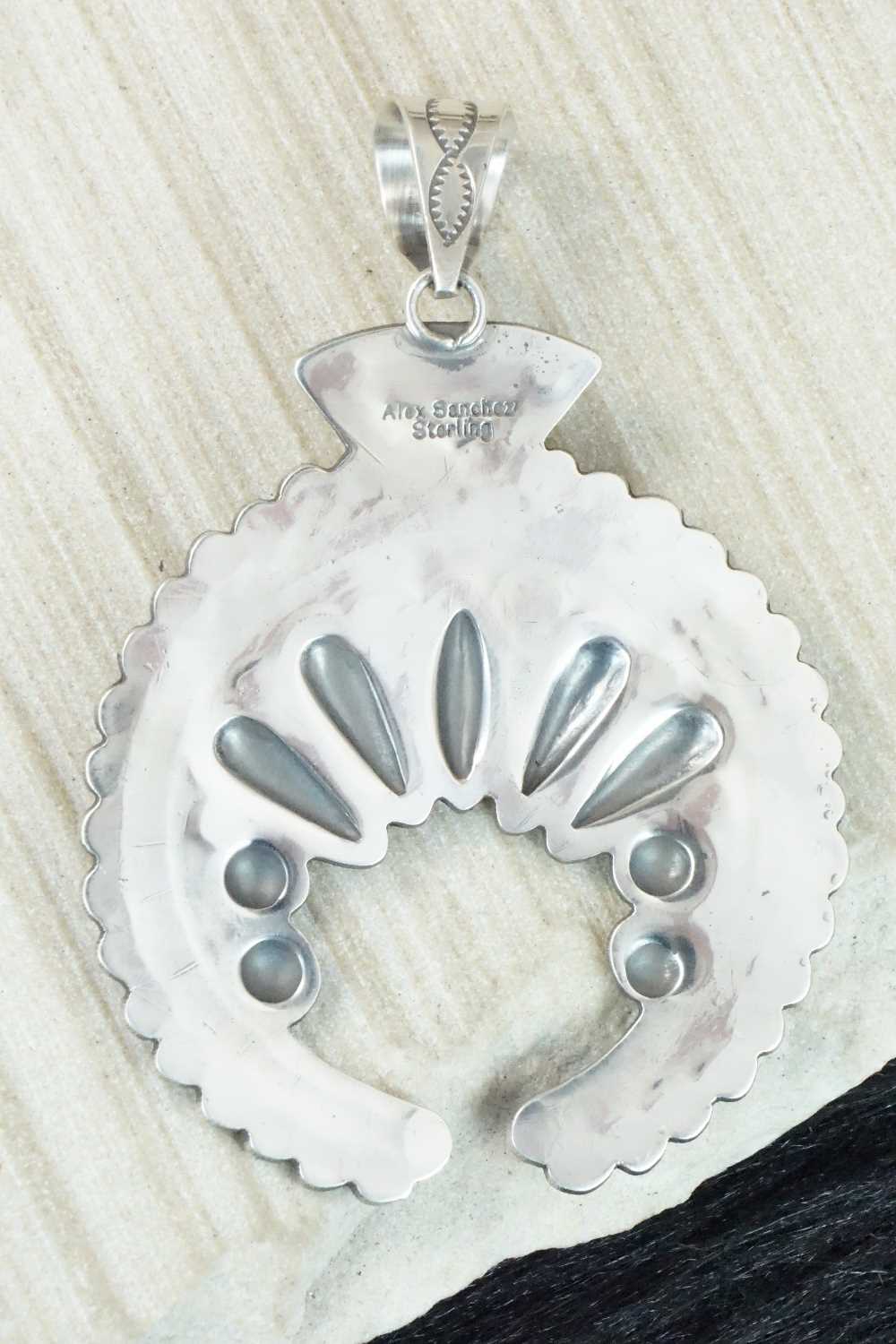 Turquoise & Sterling Silver Pendant - Alex Sanchez
