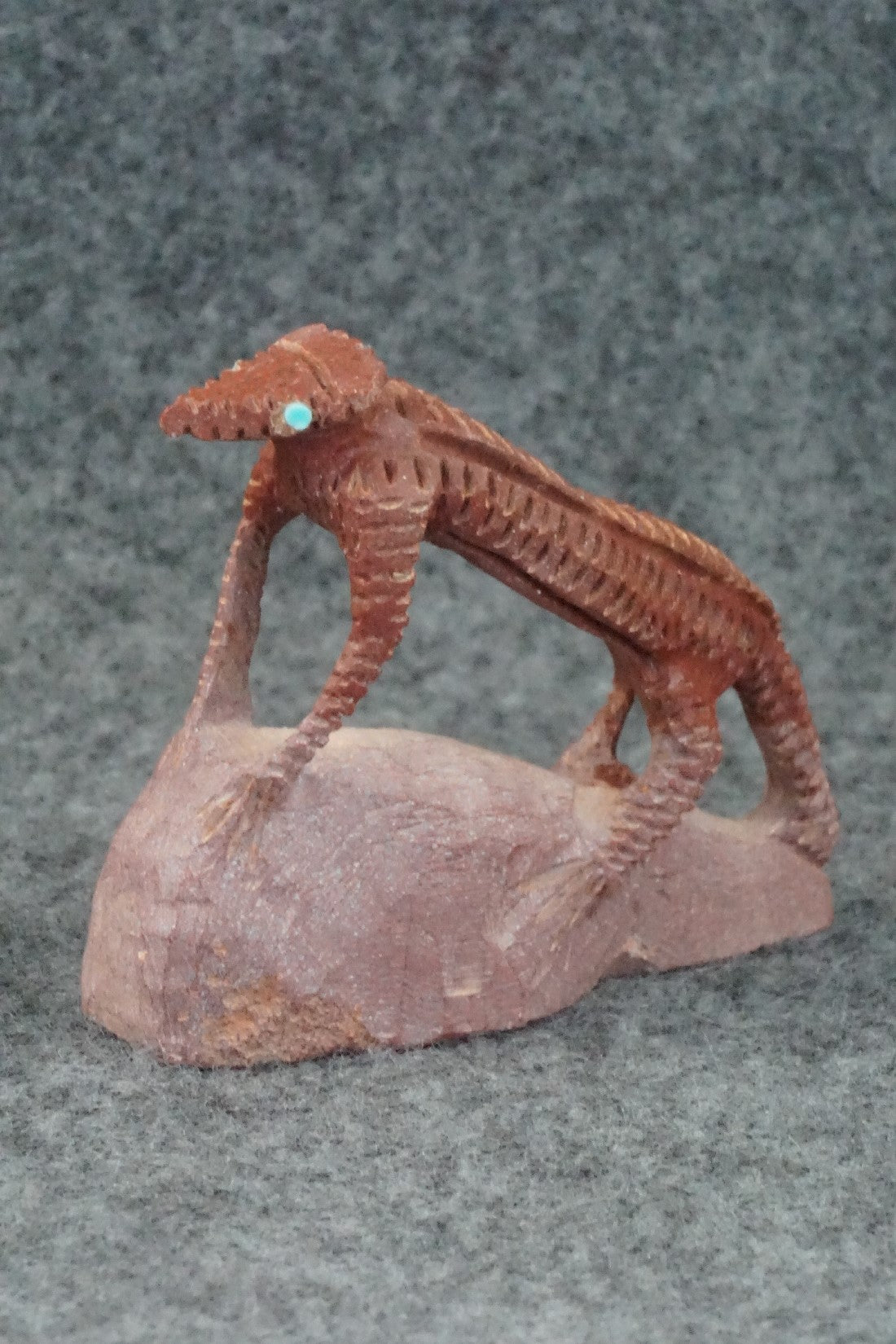 Lizard Zuni Fetish Carving - Jensen Charlie