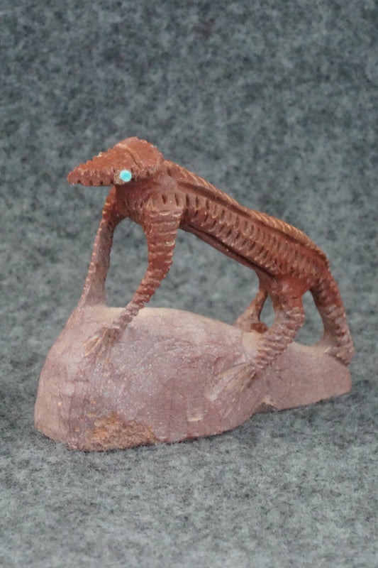 Lizard Zuni Fetish Carving - Jensen Charlie