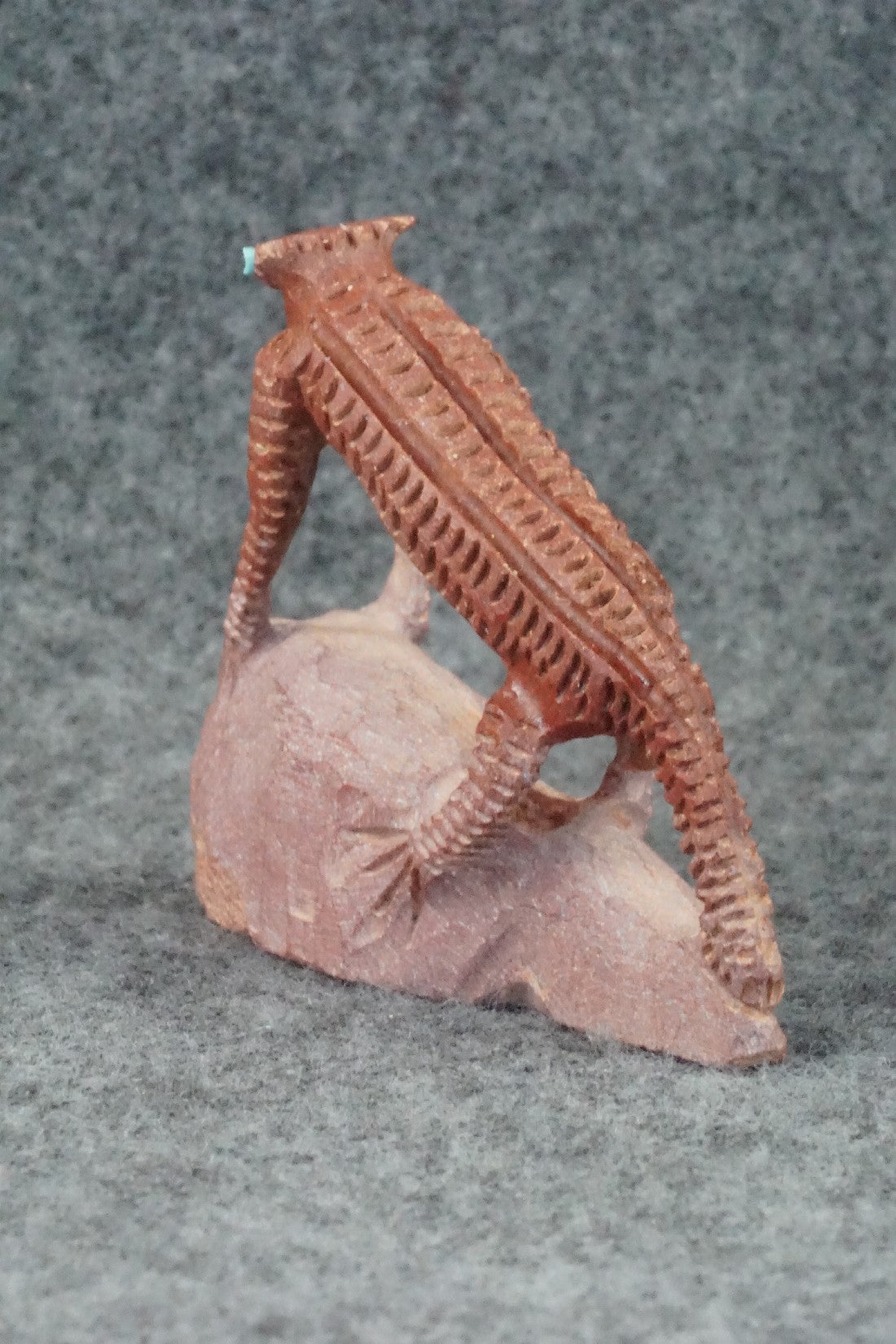 Lizard Zuni Fetish Carving - Jensen Charlie
