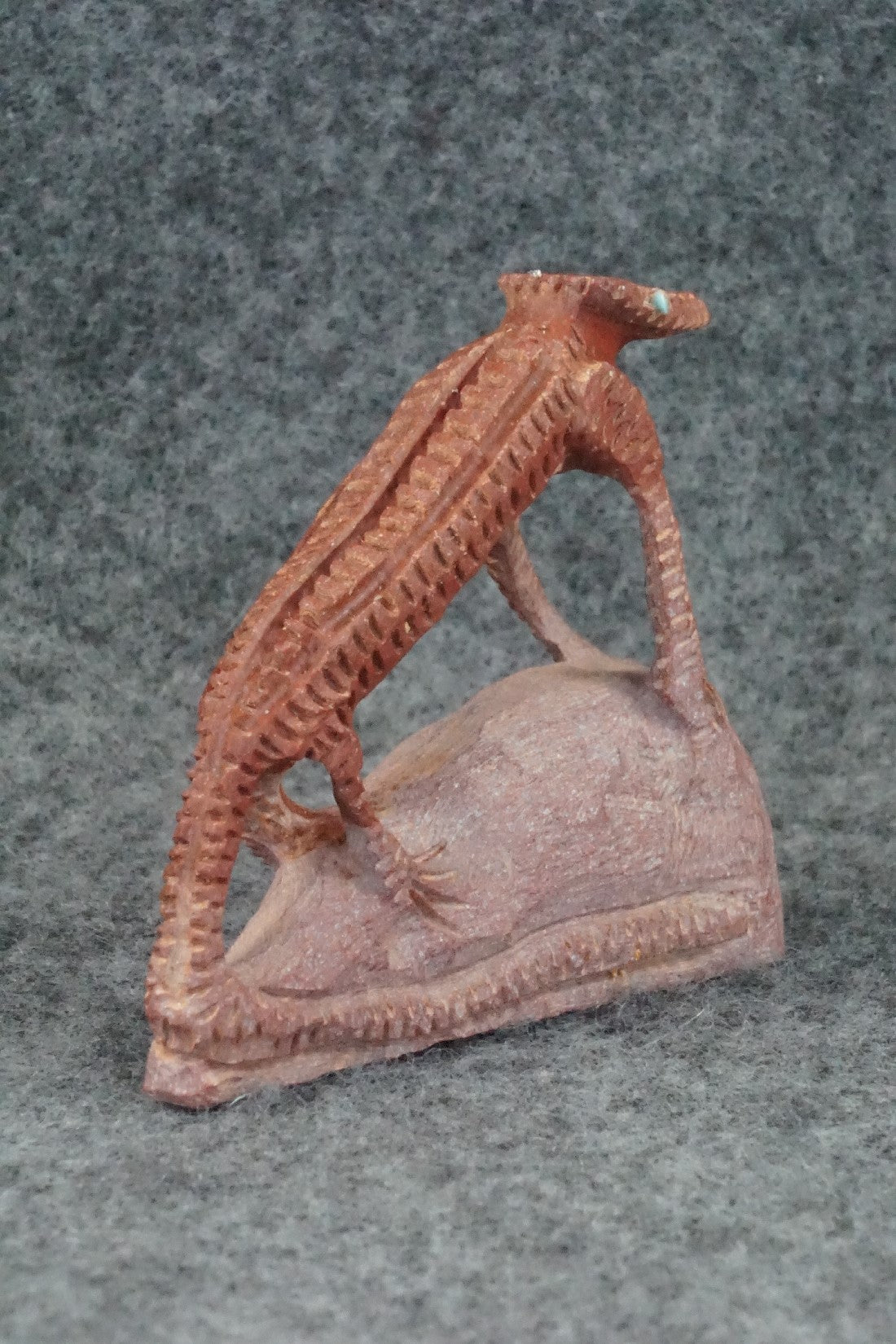 Lizard Zuni Fetish Carving - Jensen Charlie