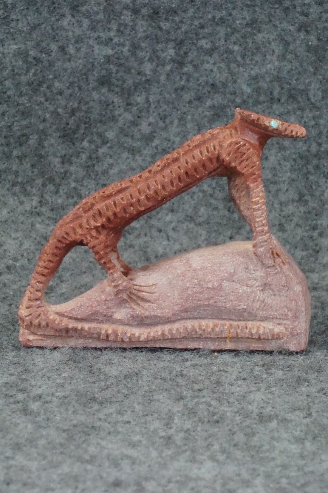 Lizard Zuni Fetish Carving - Jensen Charlie
