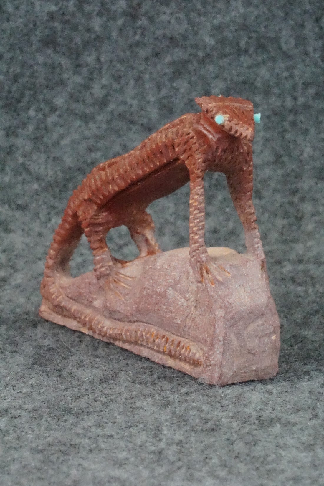 Lizard Zuni Fetish Carving - Jensen Charlie