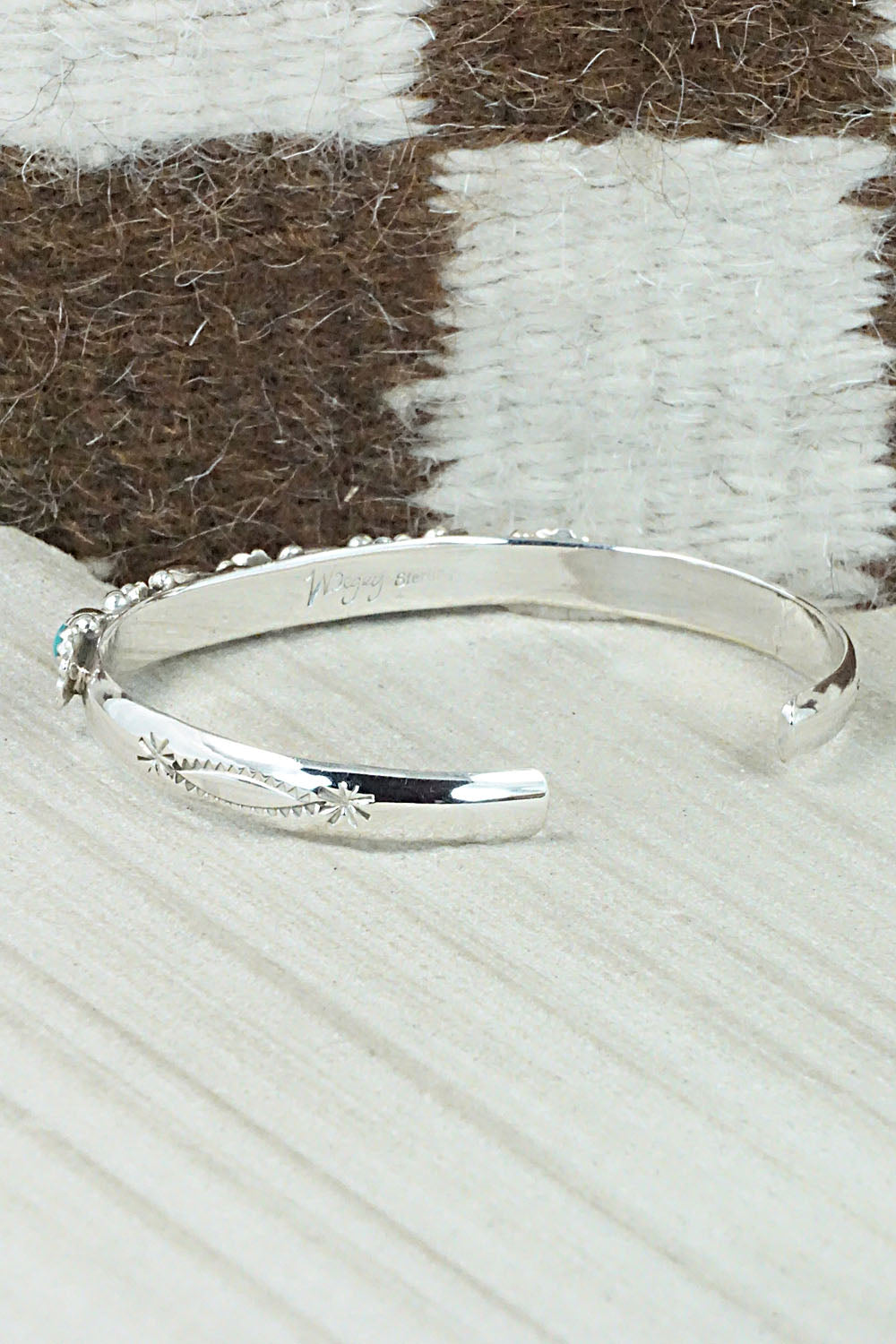 Turquoise & Sterling Silver Bracelet - William Begay