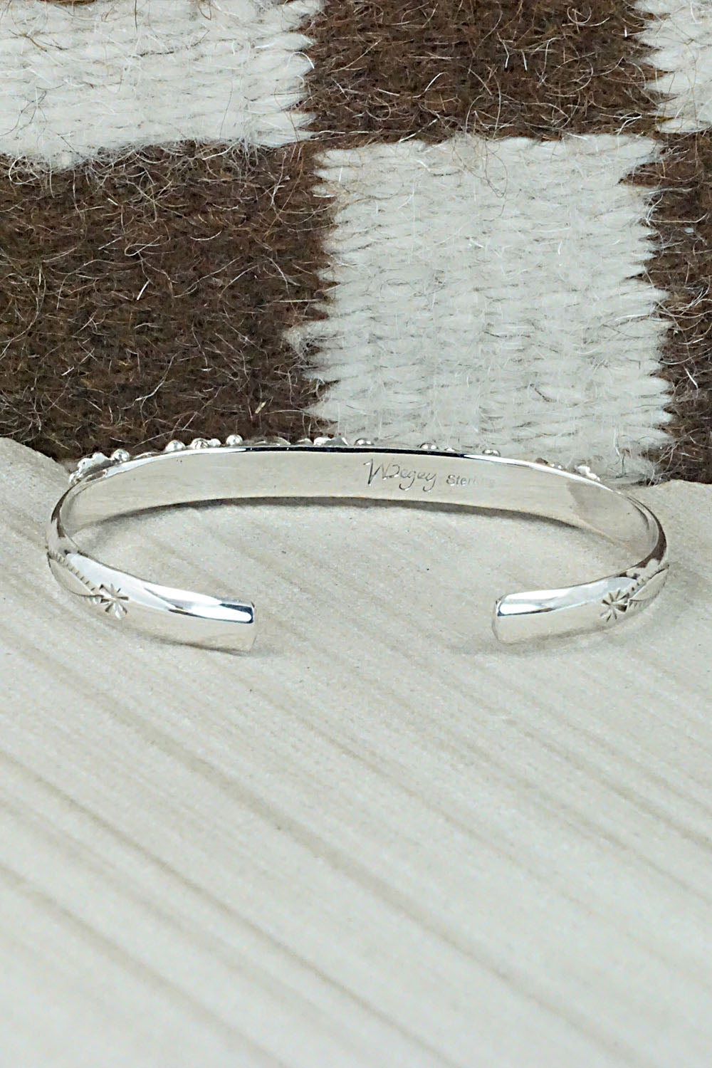 Turquoise & Sterling Silver Bracelet - William Begay