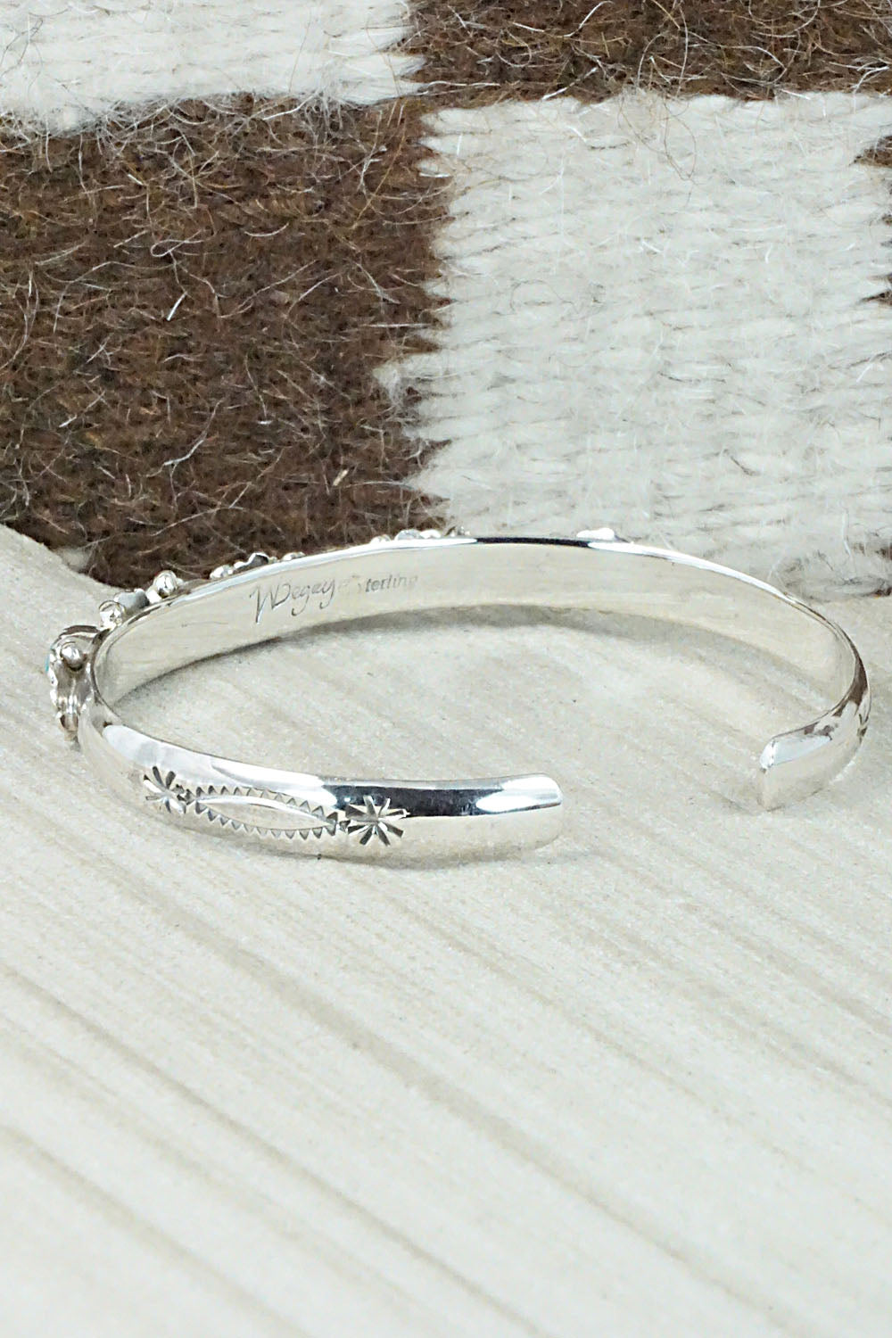 Turquoise & Sterling Silver Bracelet - William Begay