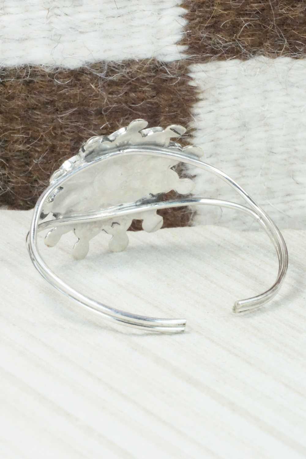 Multi Stone & Sterling Silver Inlay Bracelet - Pauline Lonjose