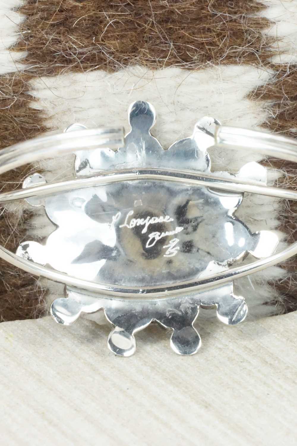 Multi Stone & Sterling Silver Inlay Bracelet - Pauline Lonjose