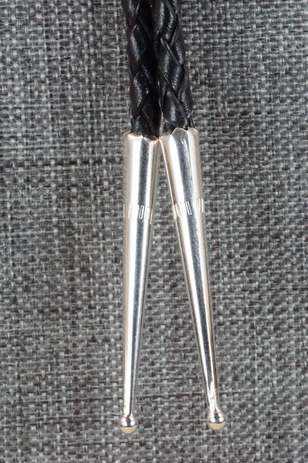 Multi Stone & Sterling Silver Bolo Tie - Delwin Gasper