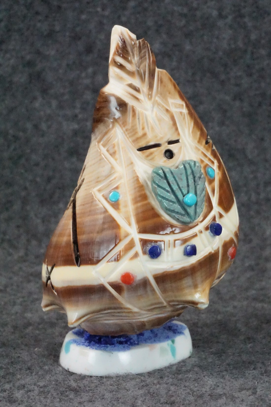 Corn Maiden Zuni Fetish Carving - Vickie Quandelacy