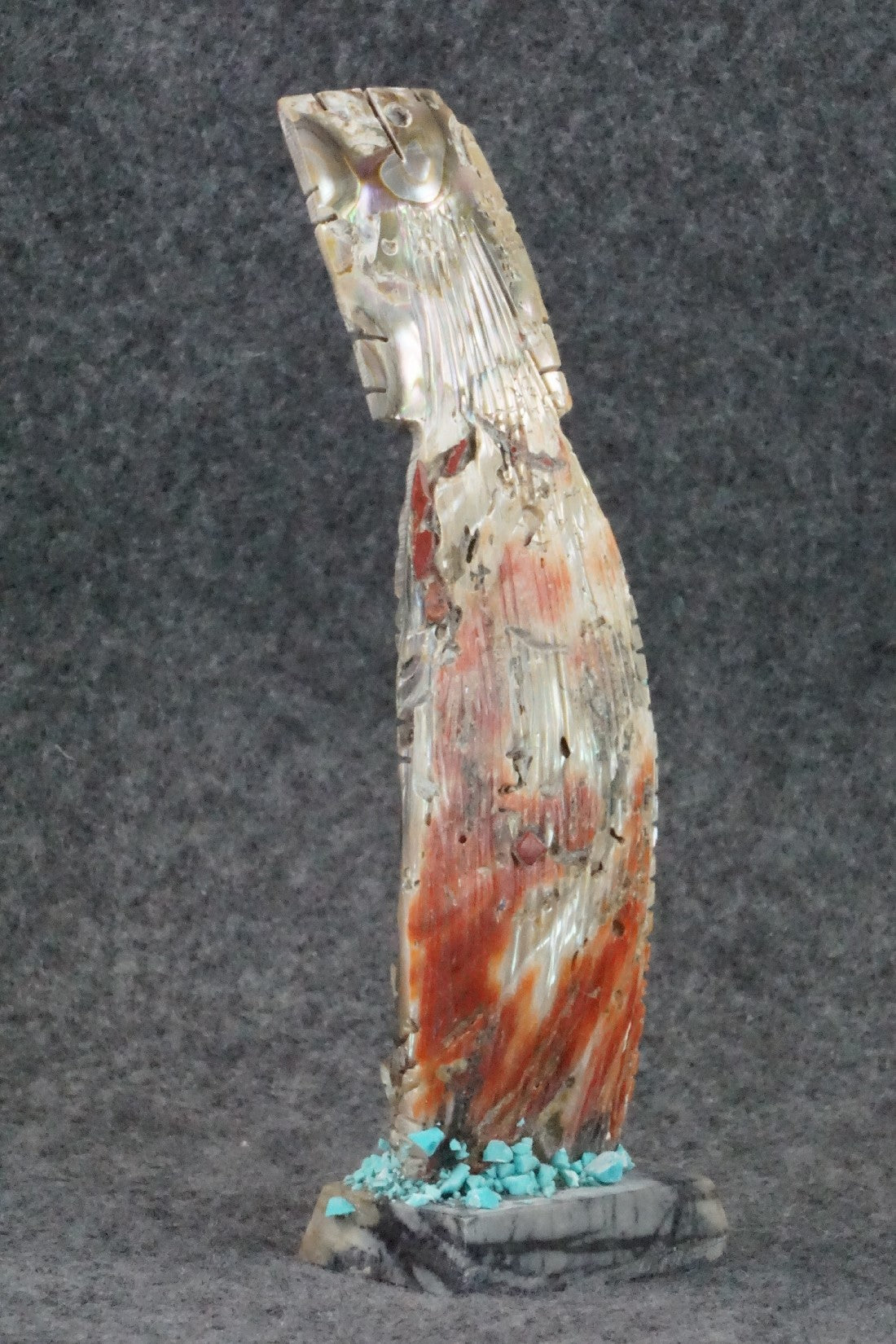 Corn Maiden Zuni Fetish Carving - Carl Etsate