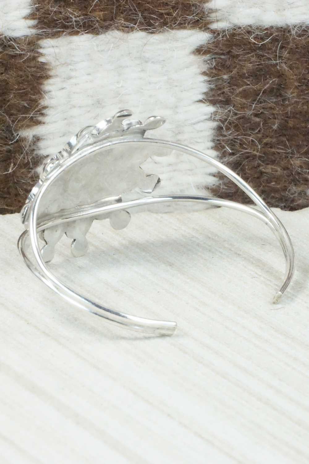Multi Stone & Sterling Silver Inlay Bracelet - Pauline Lonjose