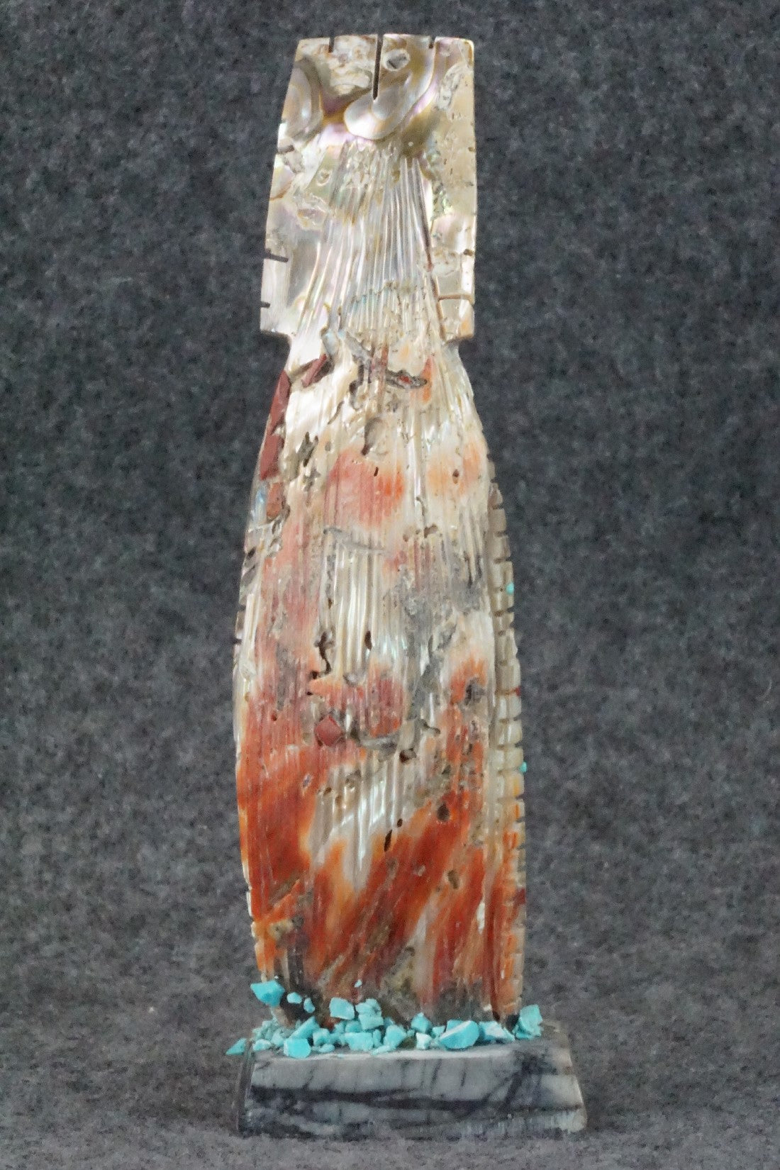 Corn Maiden Zuni Fetish Carving - Carl Etsate