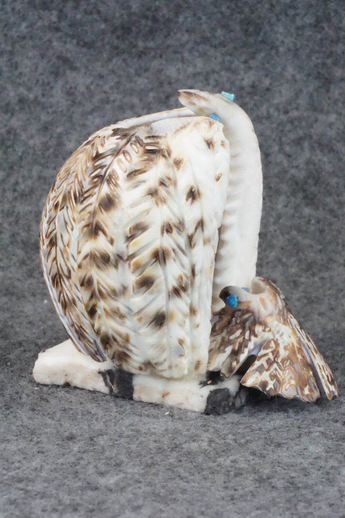 Eagle Zuni Fetish Carving - Jon Quam