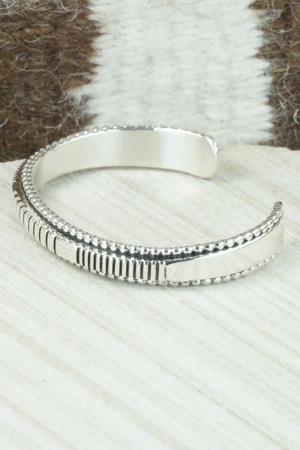 Sterling Silver Bracelet - Jonathan Nez