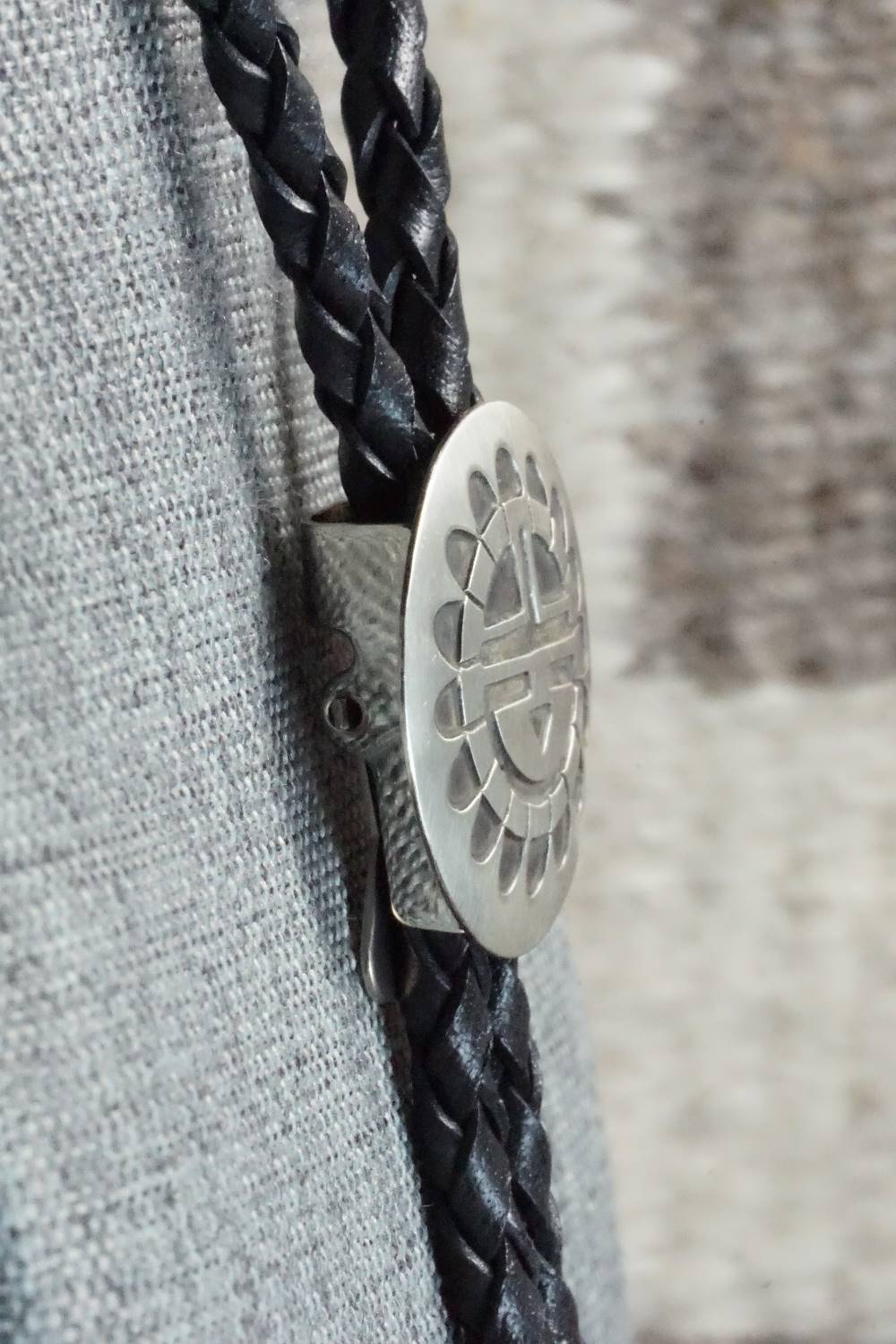 Sterling Silver Bolo Tie - Stanley Gene