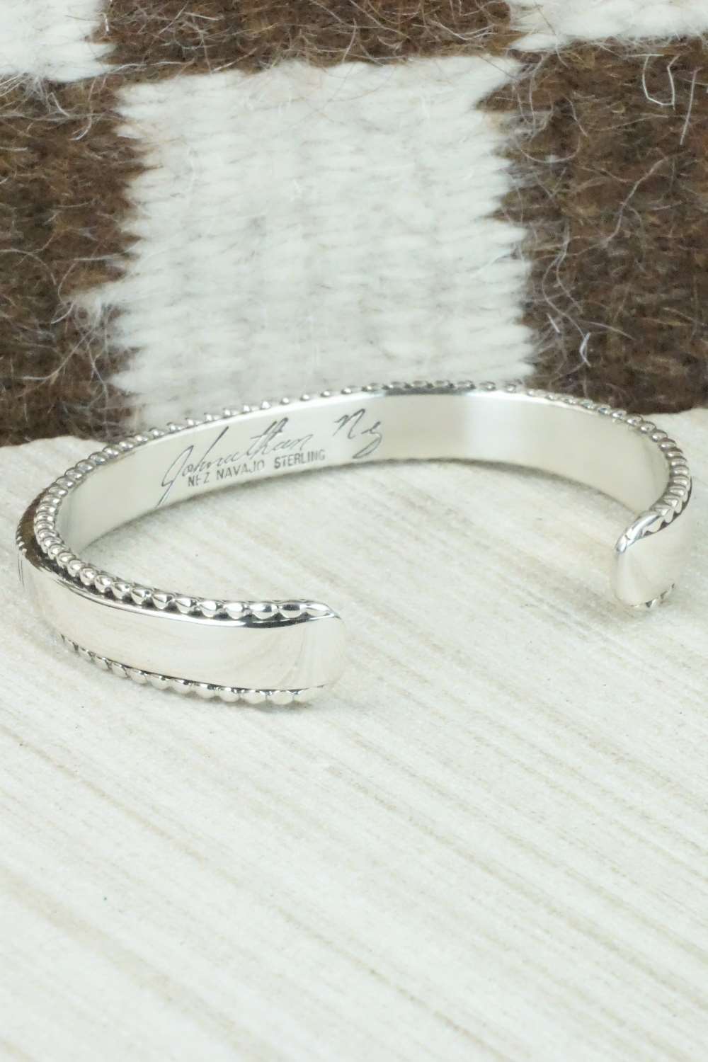 Sterling Silver Bracelet - Jonathan Nez