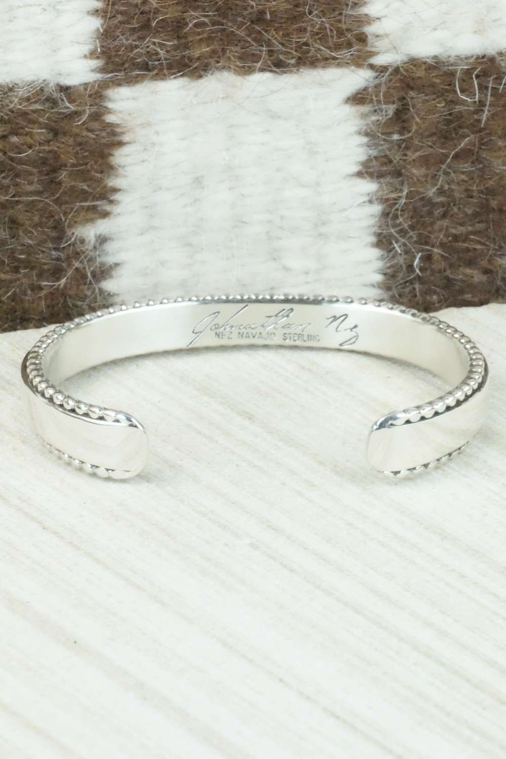 Sterling Silver Bracelet - Jonathan Nez
