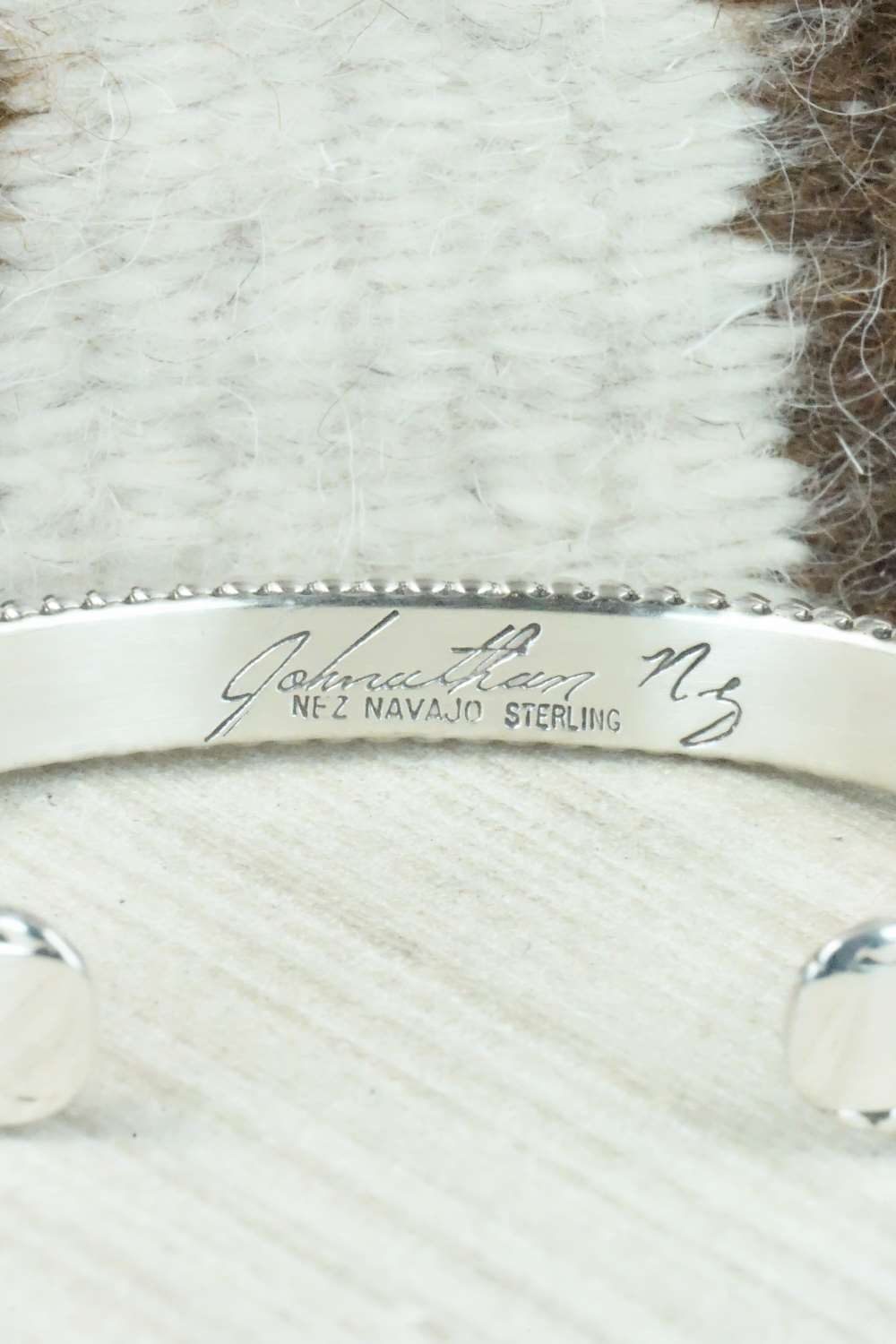 Sterling Silver Bracelet - Jonathan Nez