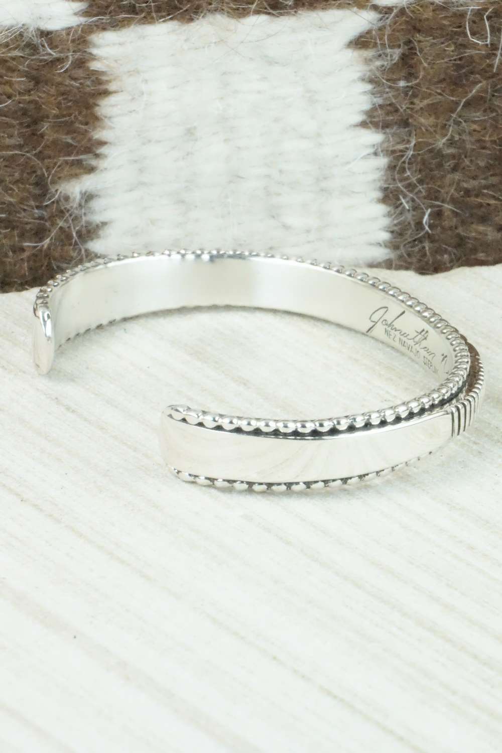 Sterling Silver Bracelet - Jonathan Nez