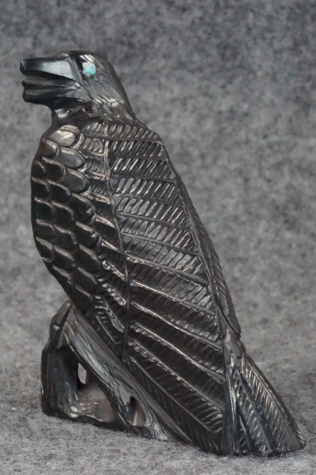 Crow Zuni Fetish Carving - Derrick Kaamasee