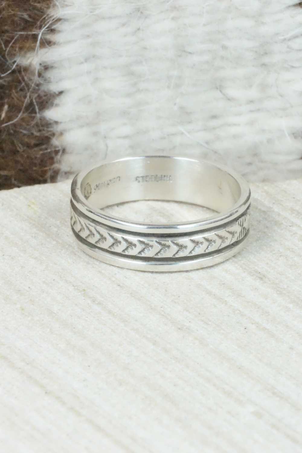 Sterling Silver Ring - Bruce Morgan - Size 11.75