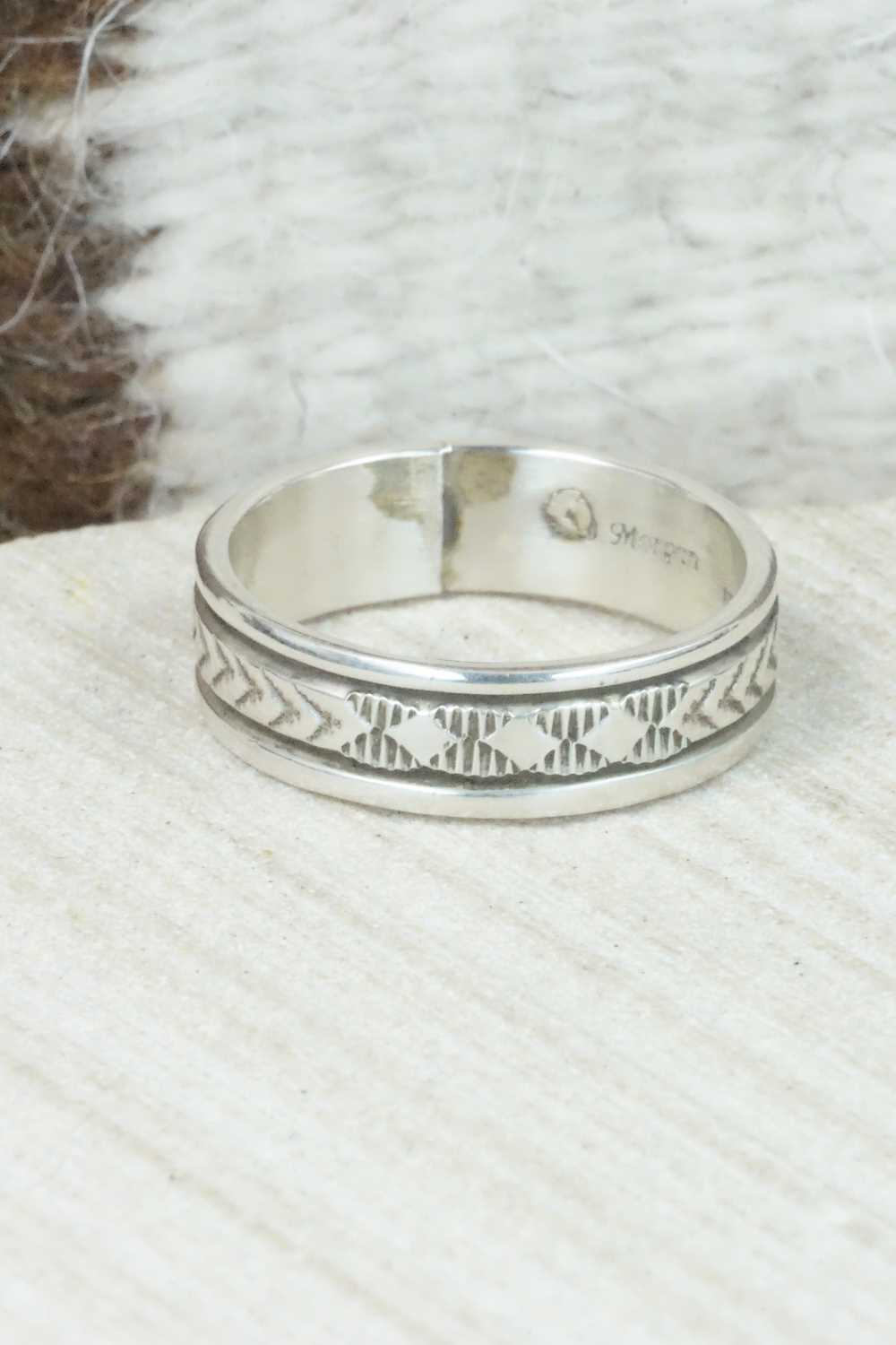 Sterling Silver Ring - Bruce Morgan - Size 11.75