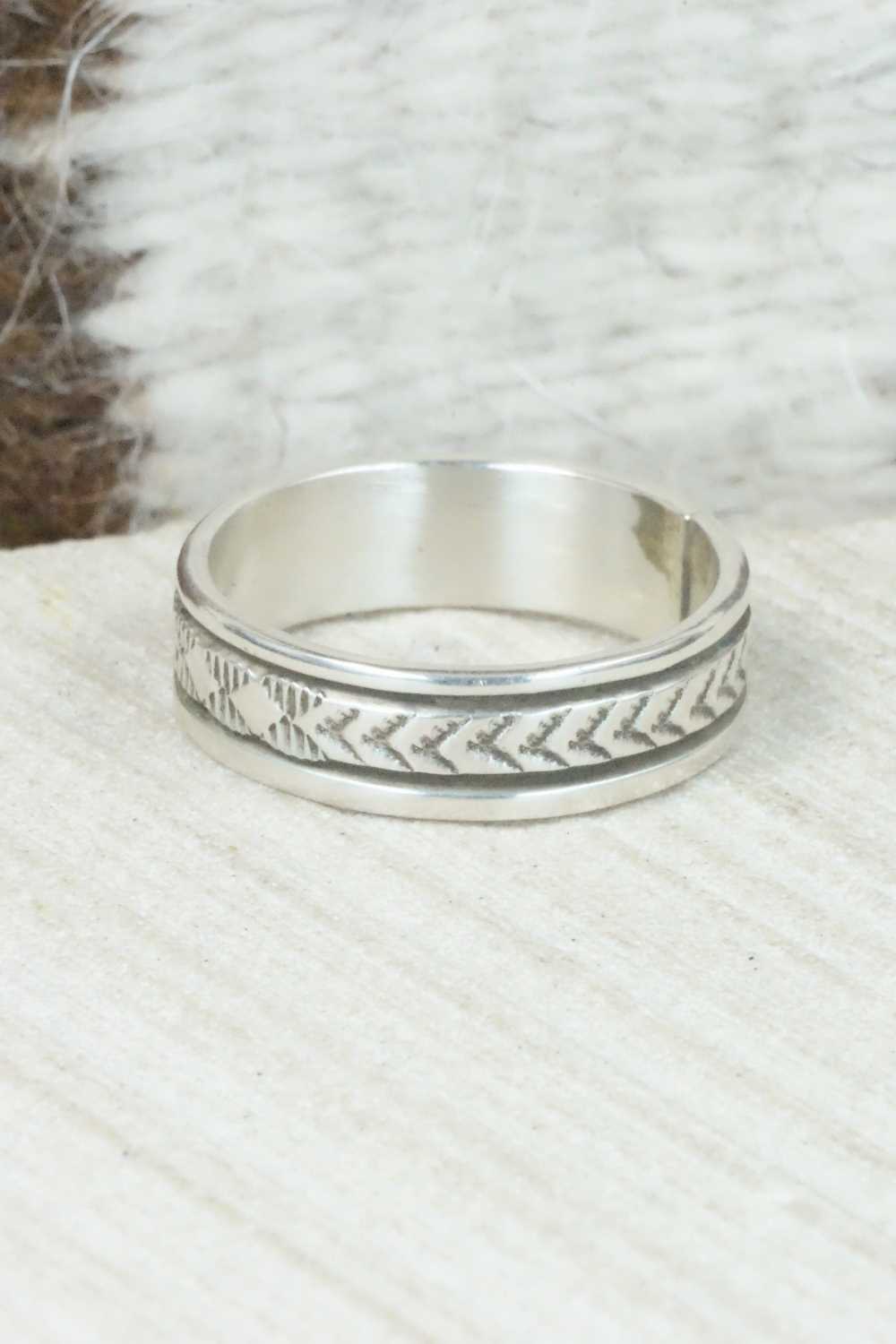 Sterling Silver Ring - Bruce Morgan - Size 11.75