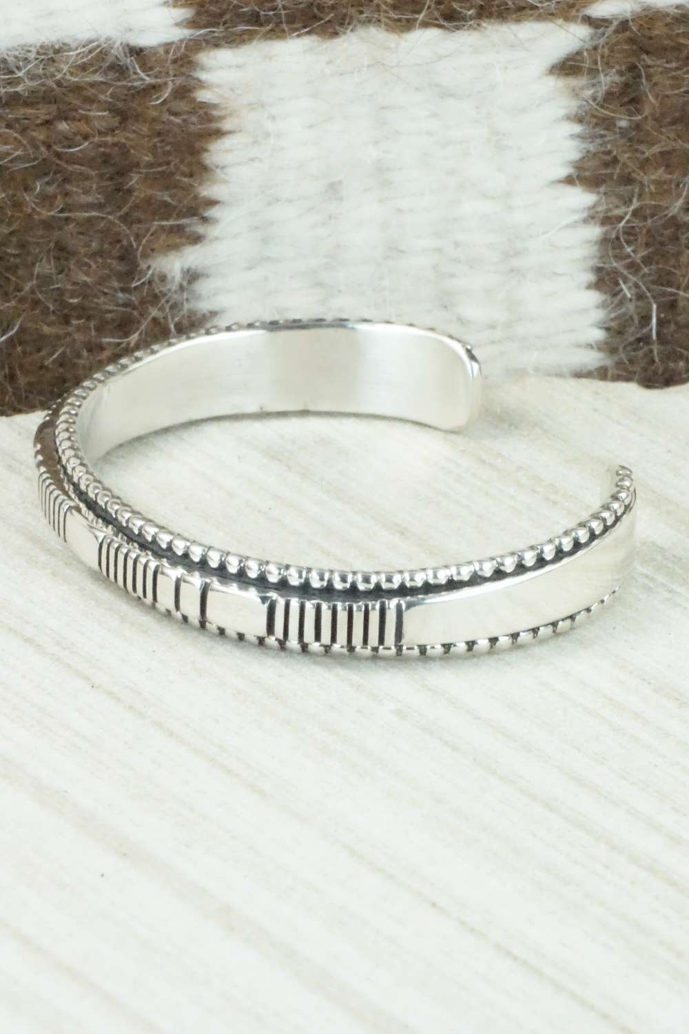 Sterling Silver Bracelet - Jonathan Nez