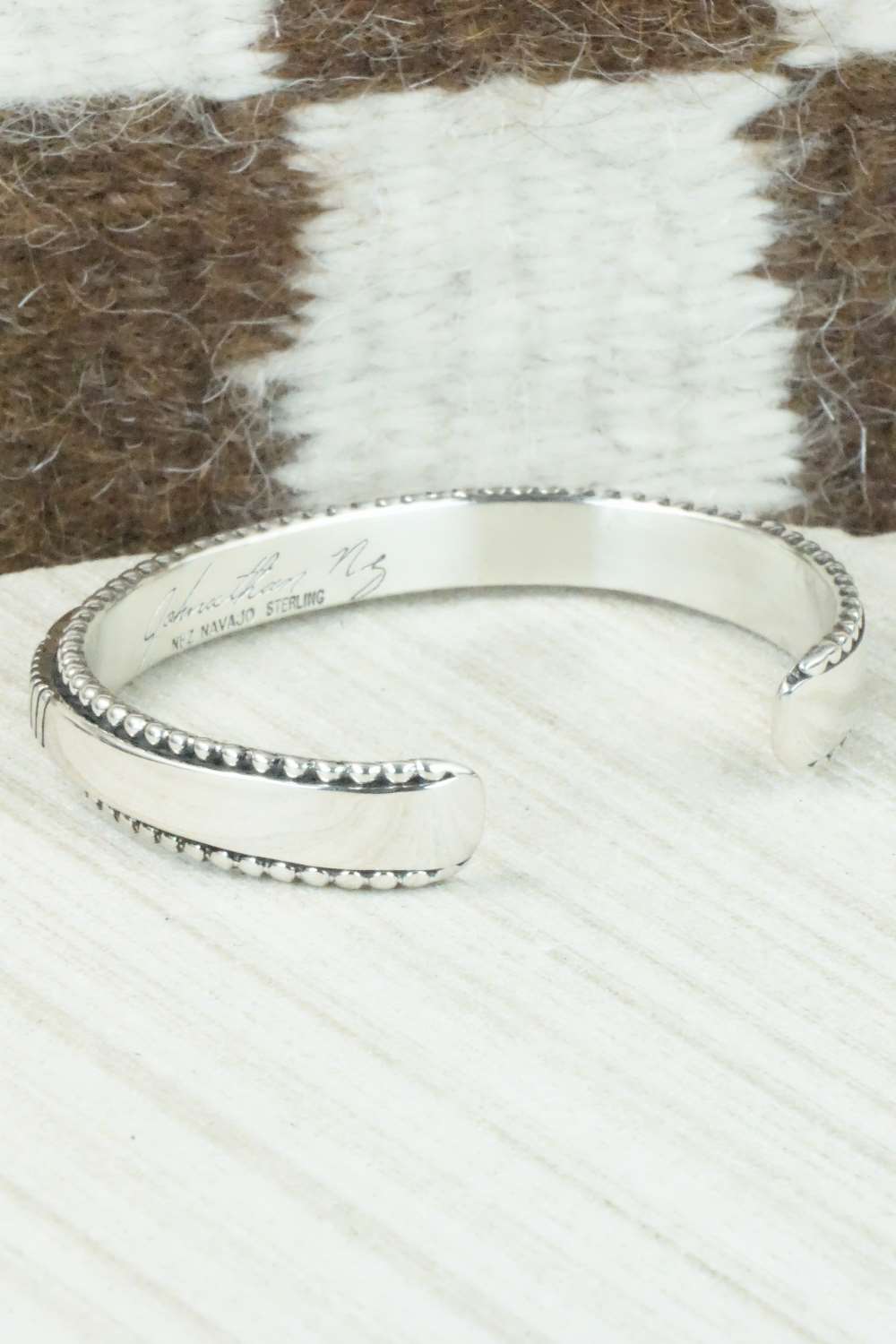 Sterling Silver Bracelet - Jonathan Nez