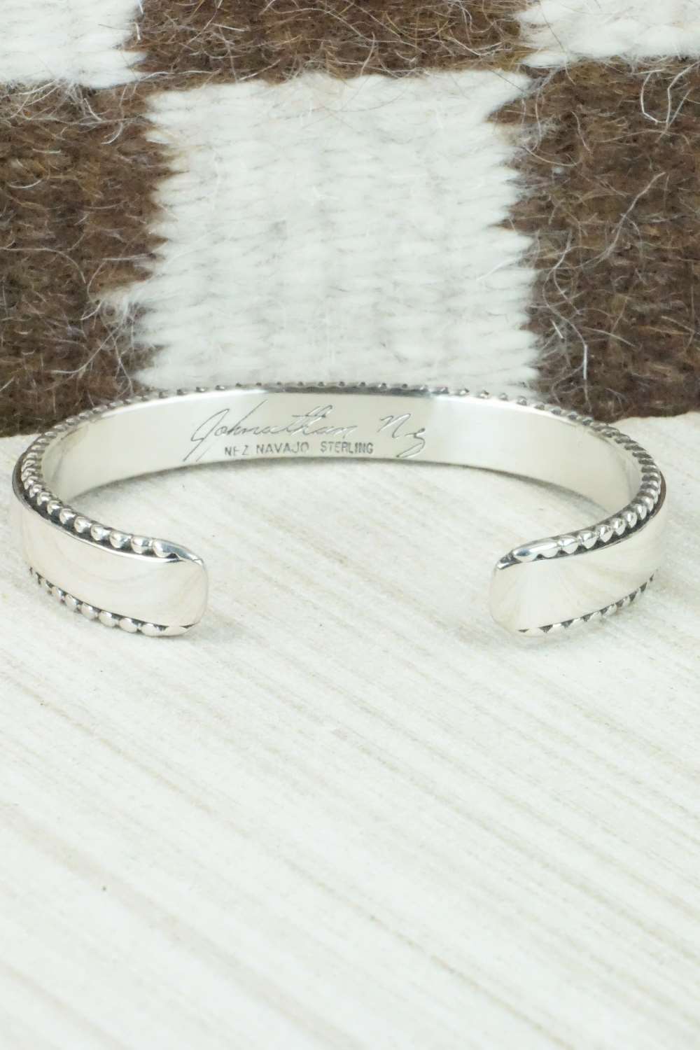 Sterling Silver Bracelet - Jonathan Nez
