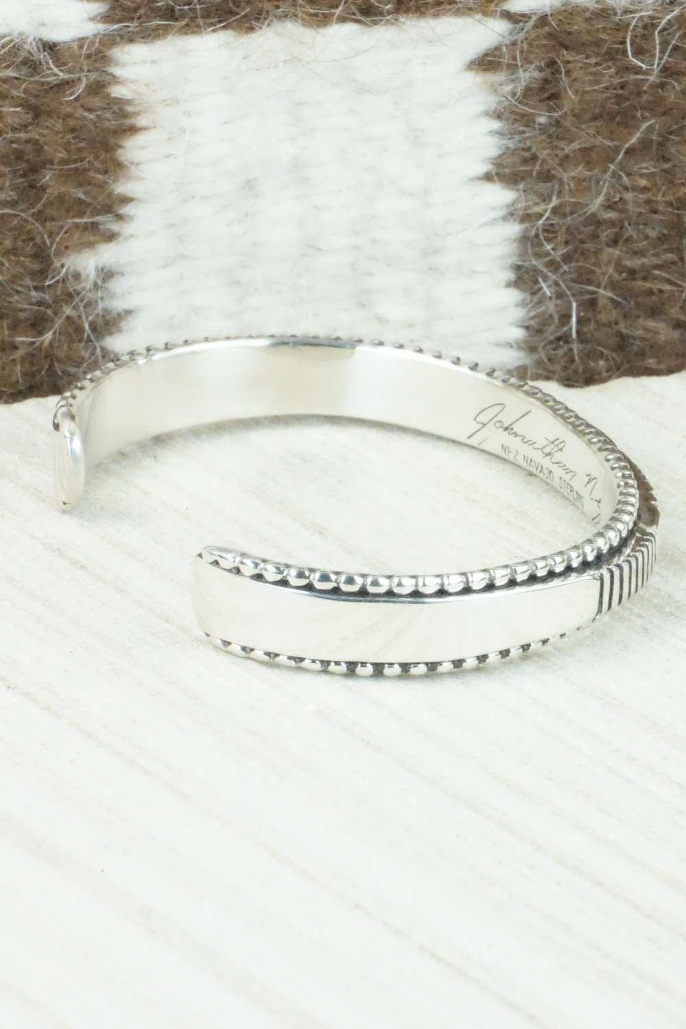 Sterling Silver Bracelet - Jonathan Nez