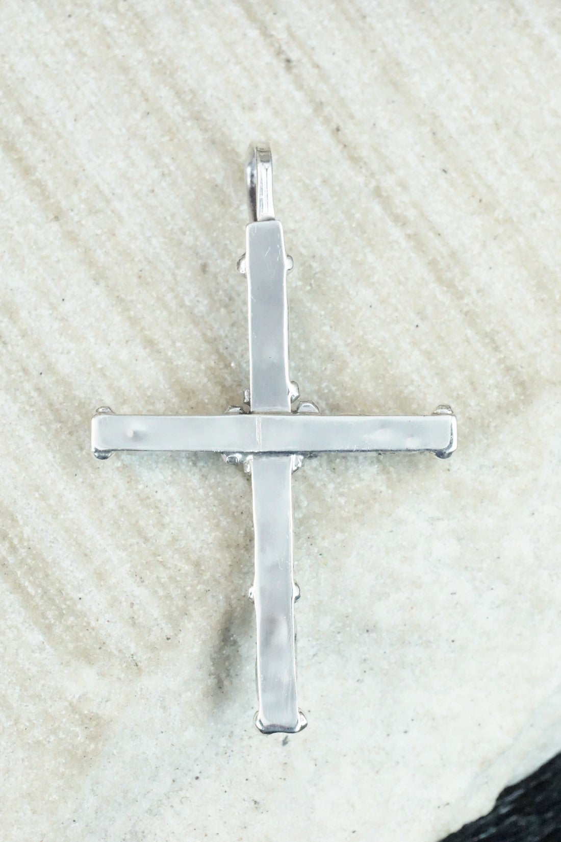 Turquoise & Sterling Silver Pendant - Robert Martinez