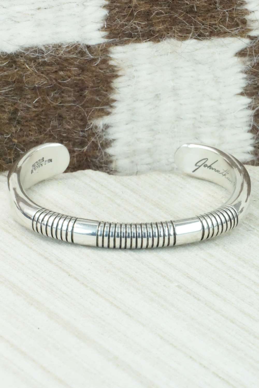 Sterling Silver Bracelet - Jonathan Nez