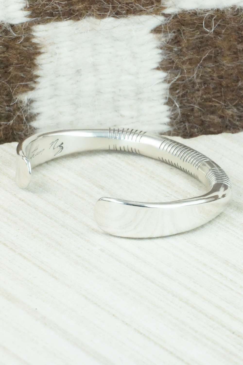 Sterling Silver Bracelet - Jonathan Nez