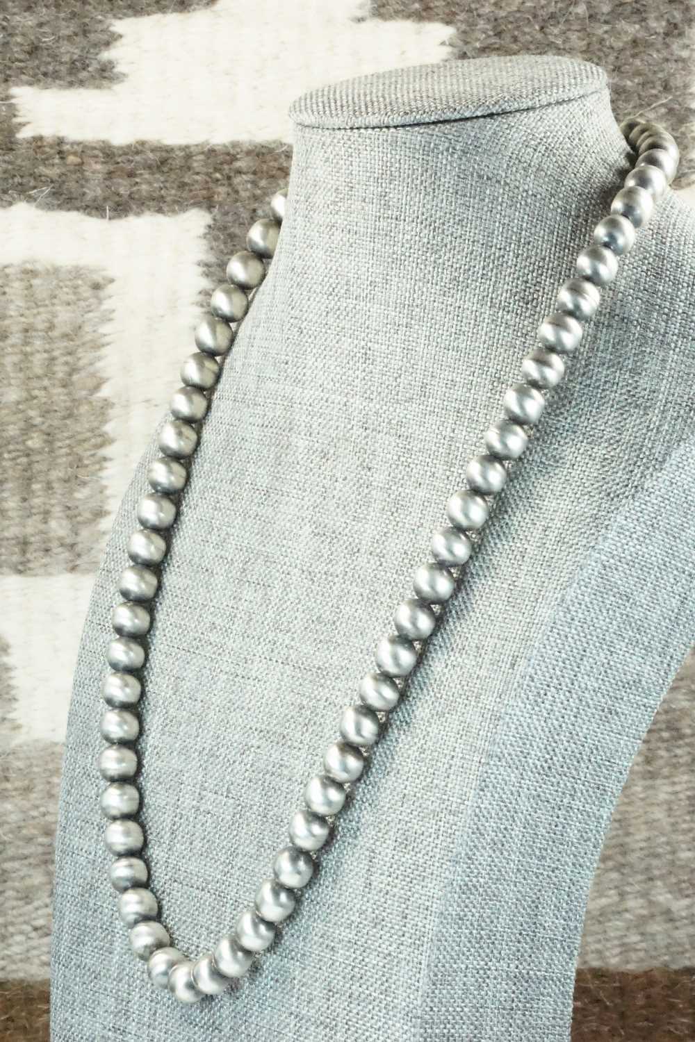 Sterling Silver Navajo Pearl Necklace - Jan Mariano