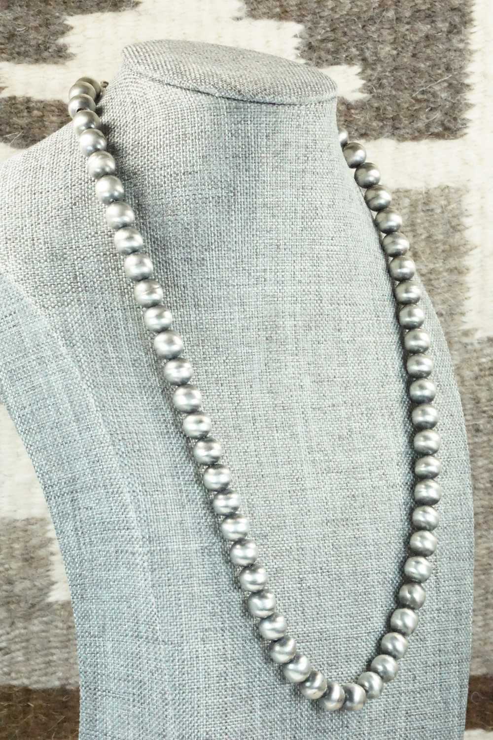 Sterling Silver Navajo Pearl Necklace - Jan Mariano