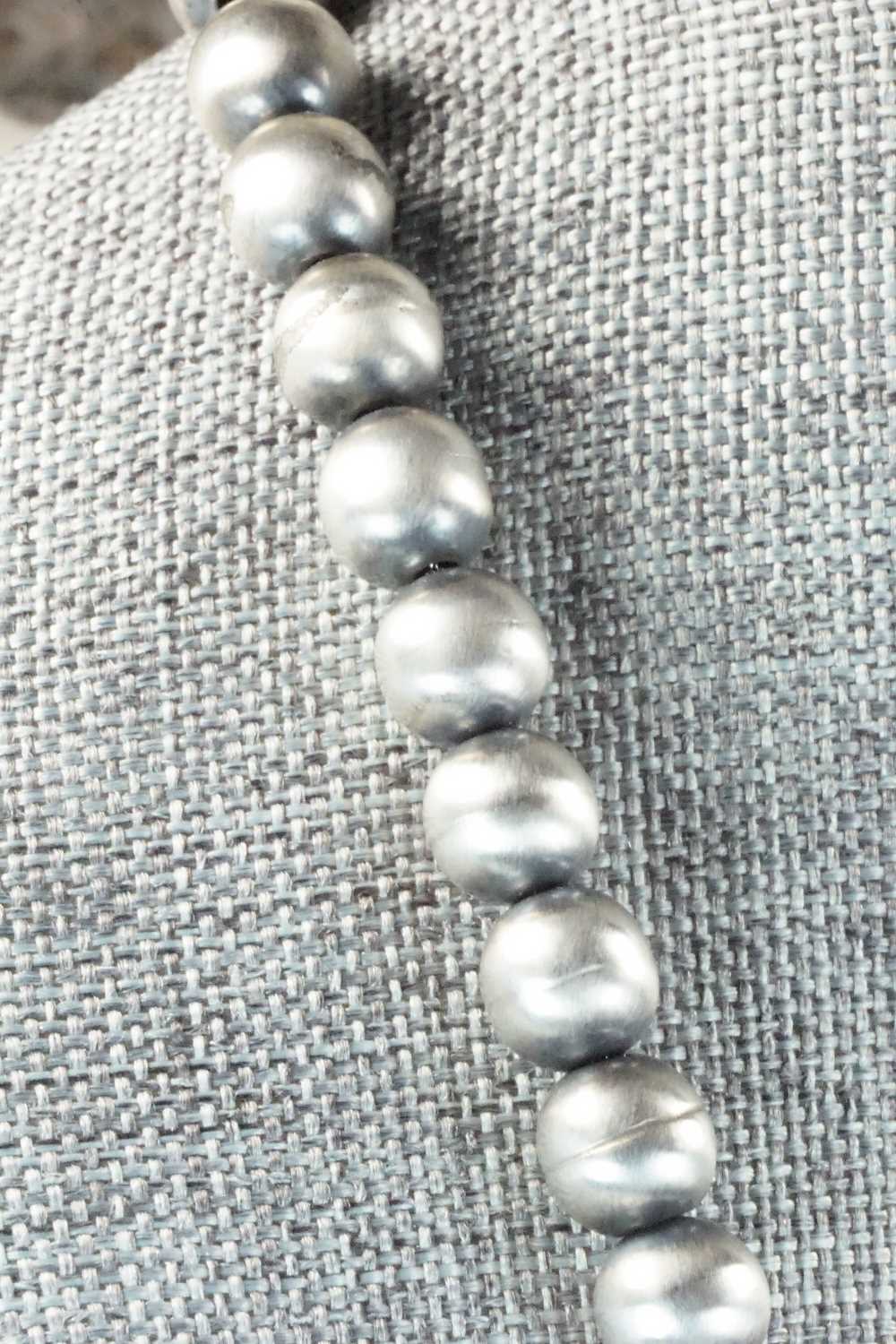 Sterling Silver Navajo Pearl Necklace - Jan Mariano