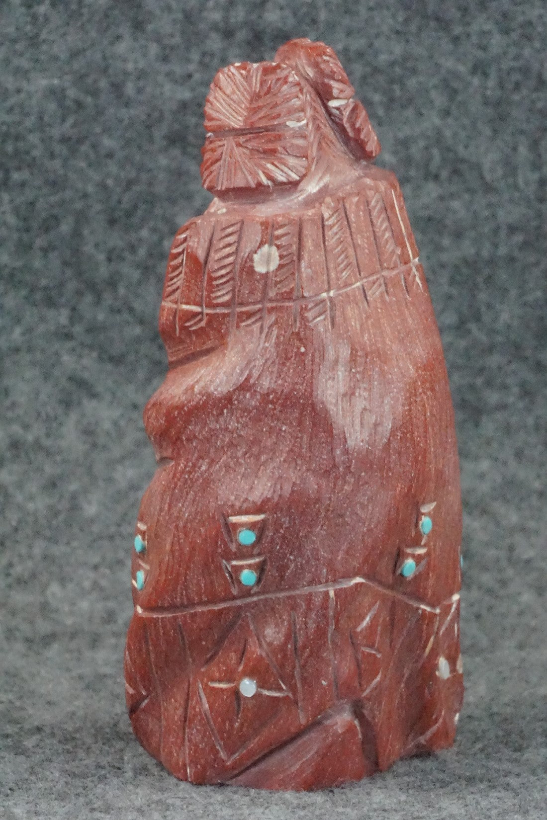 Corn Maiden Zuni Fetish Carving - Derrick Kaamasee