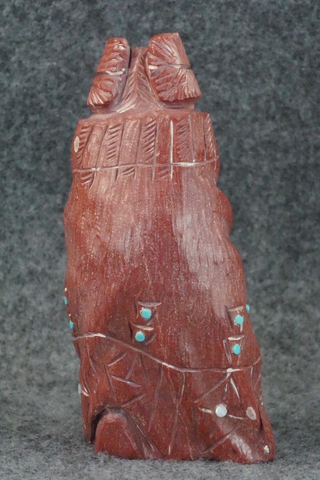 Corn Maiden Zuni Fetish Carving - Derrick Kaamasee