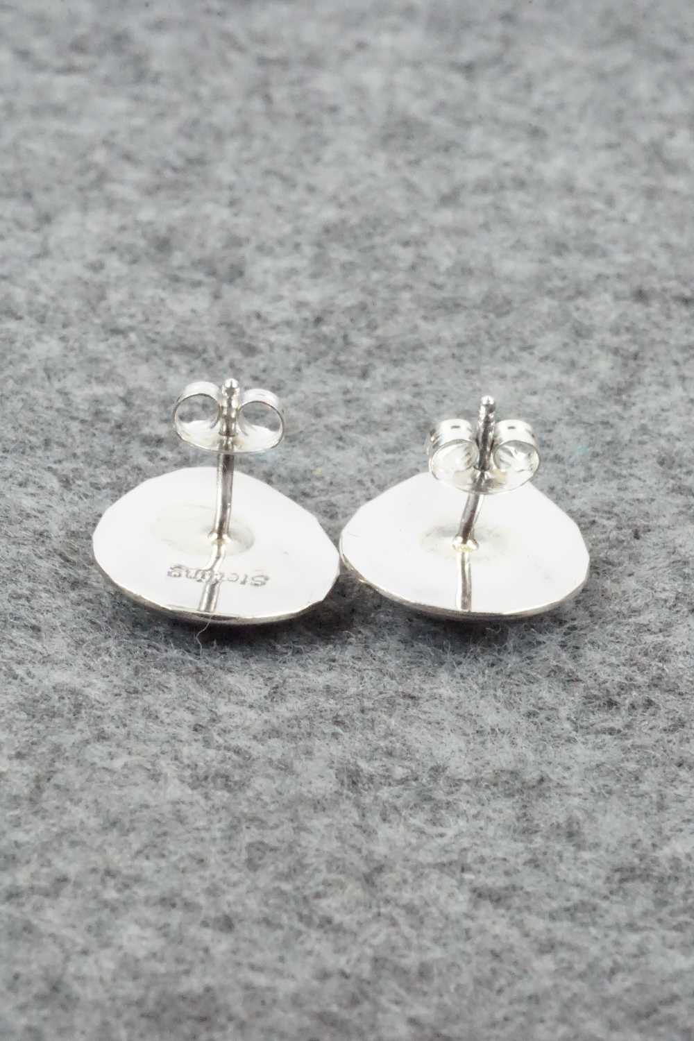 Turquoise & Sterling Silver Earrings - Leta Parker